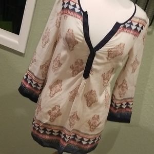 Lucky brand Tunic top